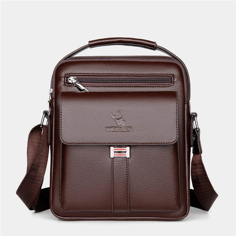 Bolsa Transversal Masculina Couro Bull BG155
