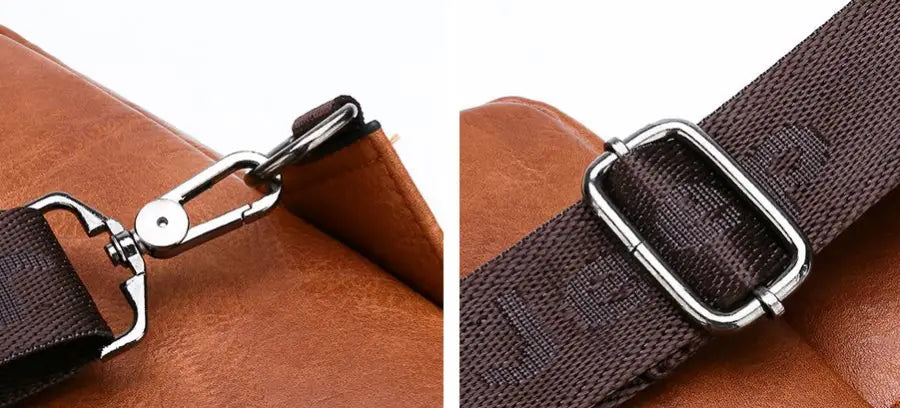 Mochila Transversal de Couro Classic Jeep