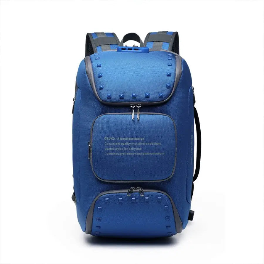 Mochila Ozuko Antifurto Masculina Brasil Gabana BG102