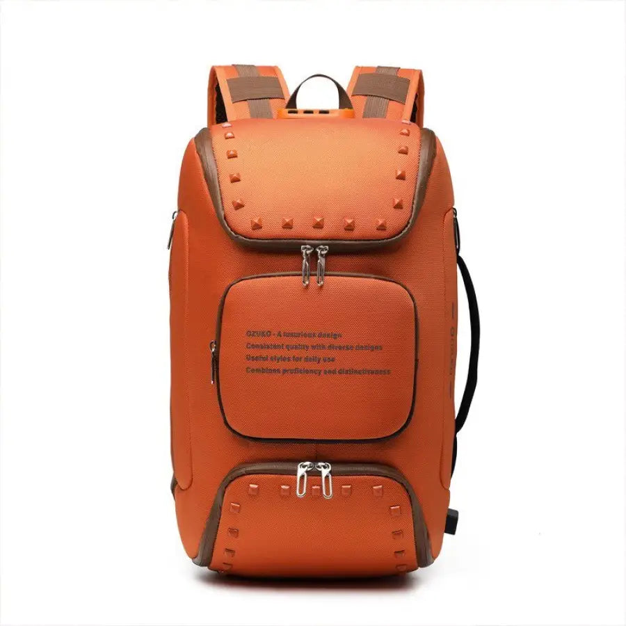 Mochila Ozuko Antifurto Masculina Brasil Gabana BG102