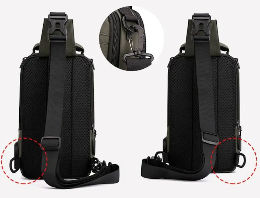 Mochila Brasil Gabana Masculina Compacta BG006