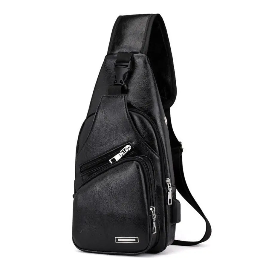 Bolsa Transversal em Couro Italy