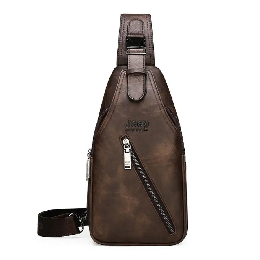 Shoulder Bag de Couro Jeep