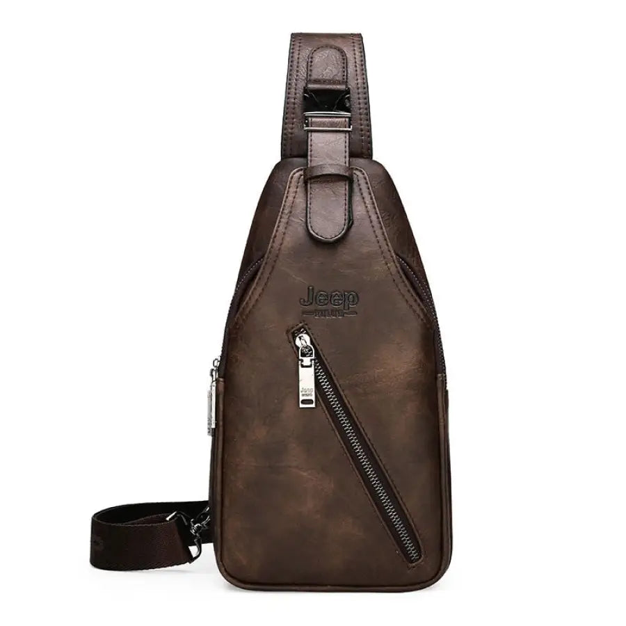 Shoulder Bag de Couro Jeep