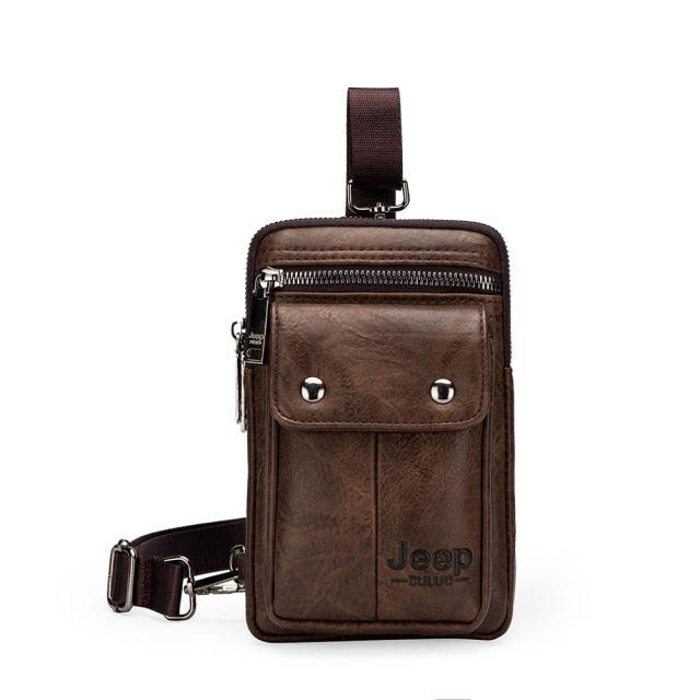 Bolsa Jeep Buluo em Couro Genuíno