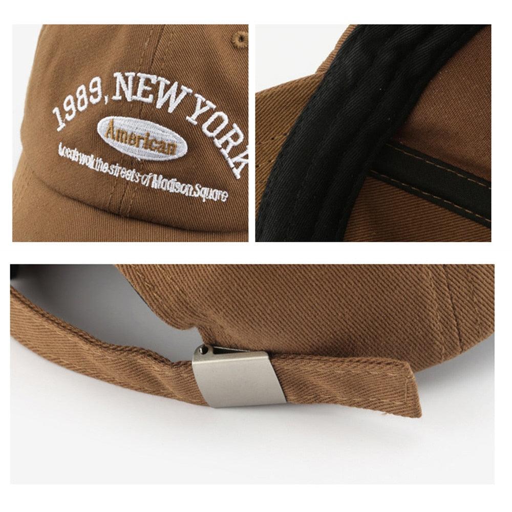 New York American® Curved Brim Baseball Cap
