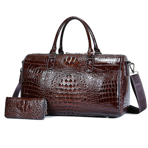 Mala em Couro Genuíno Voyage Lux Leather