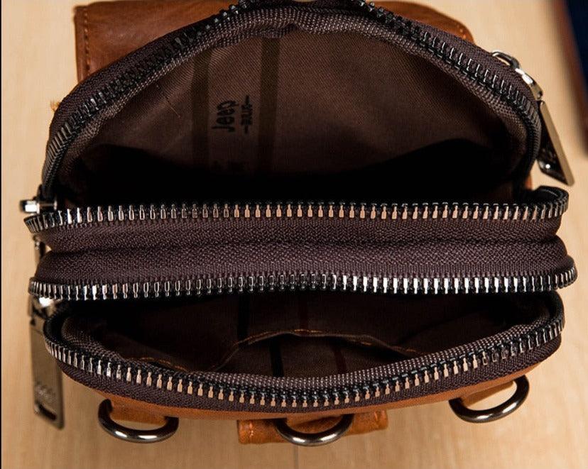 Bolsa Jeep Buluo em Couro Genuíno