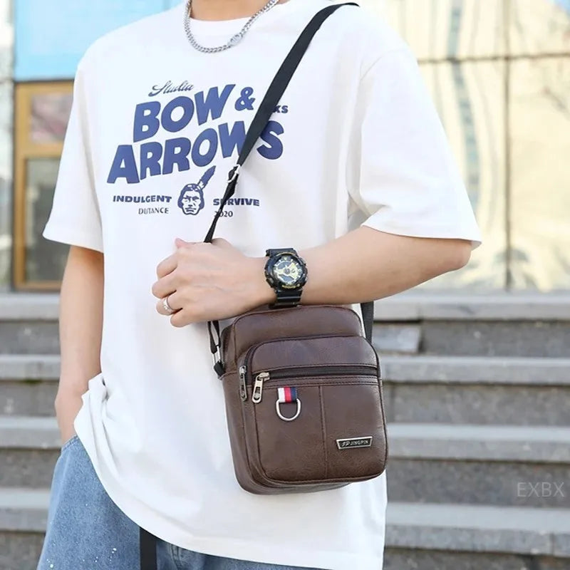 Bolsa Transversal Masculina Oxford BG157