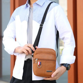 Bolsa Transversal Masculina Oxford BG157