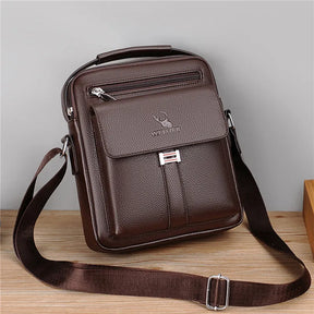 Bolsa Transversal Masculina Couro Bull BG155