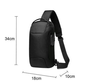 Mochila de Ombro Masculina Compacta BG137