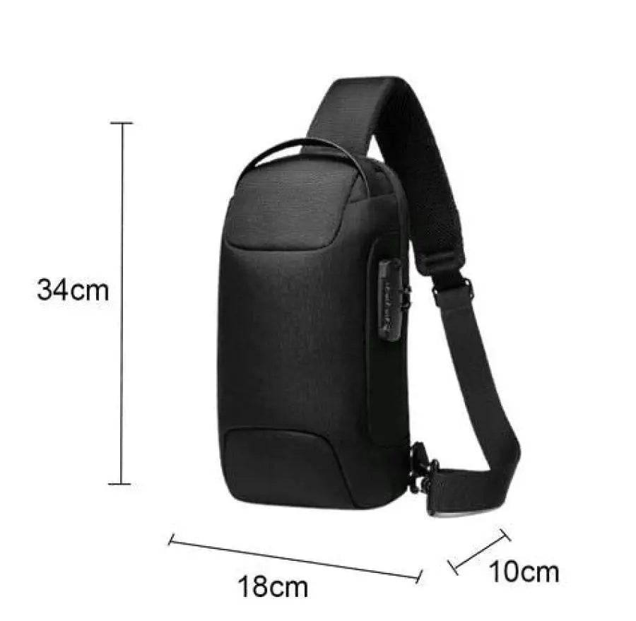 Mochila de Ombro Masculina Compacta BG137