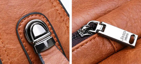 Mochila Transversal de Couro Classic Jeep