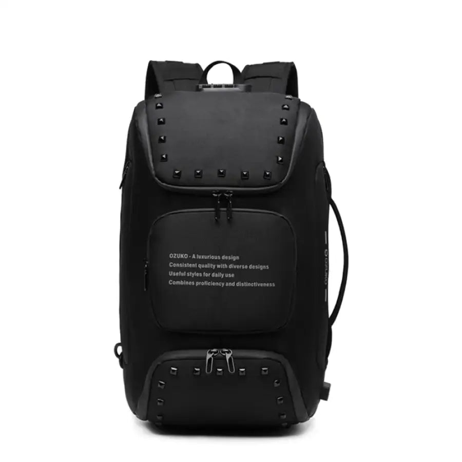 Mochila Ozuko Antifurto Masculina Brasil Gabana BG102