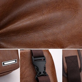 Bolsa Transversal em Couro Italy