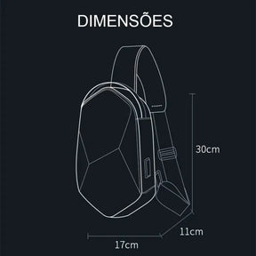 Mochila Brasil Gabana Masculina Compacta BG018