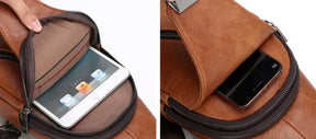 Shoulder Bag de Couro Jeep