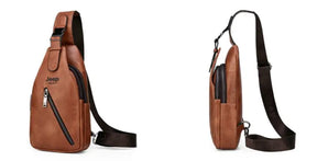 Shoulder Bag de Couro Jeep