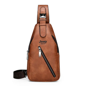 Shoulder Bag de Couro Jeep